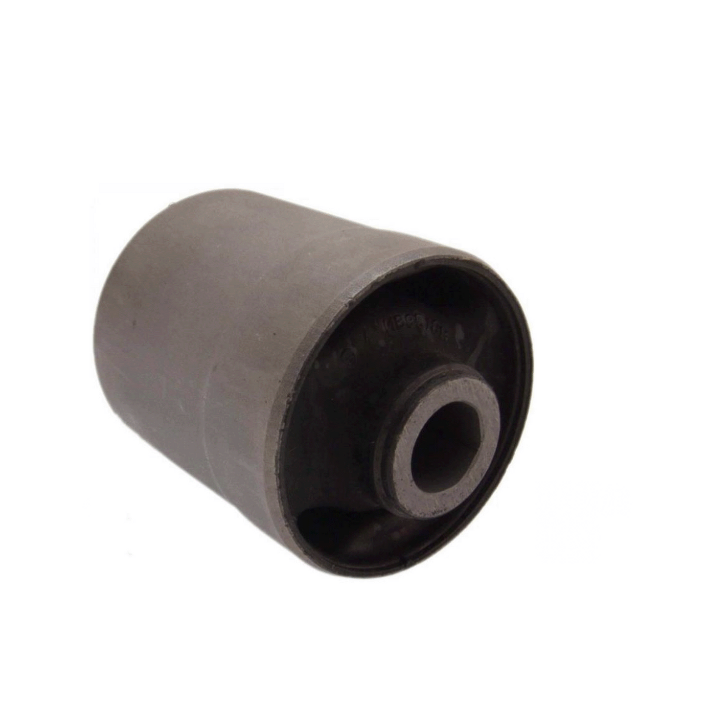 Rear control arm bushing for Mitsubishi vehicles, typically located in the rear suspension system.