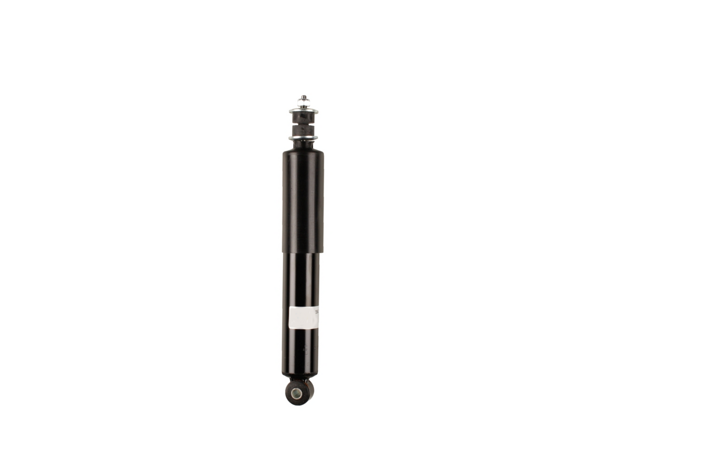 A black front shock absorber for a Mitsubishi Delica L400 1994-2006, displayed on a white background with a watermark of the KYB logo.