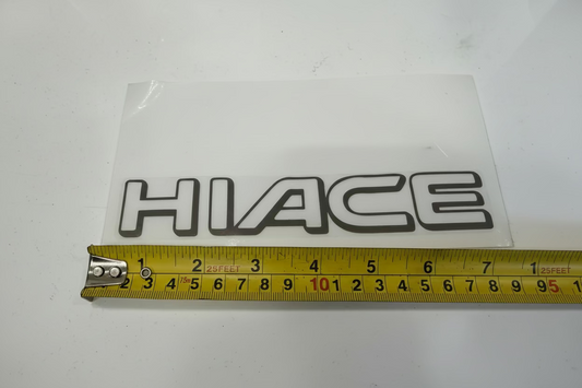 Hiace Sticker OEM Replacement