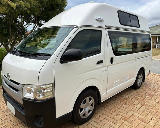 ハイエース 2004-2018 SWB 用ファイバーグラス ハイトップ ルーフ