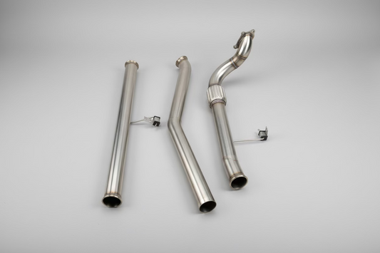 排気 3インチ ステンレススチール ハイエース 1994-2004 KZH フルエキゾースト