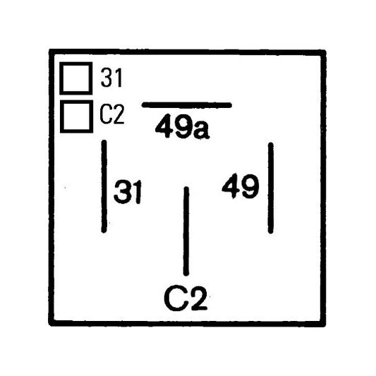 Flasher unit L300 Delica