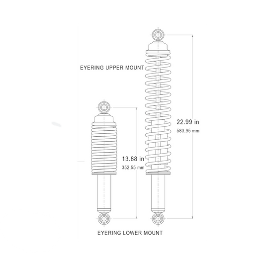リア モンロー ロード調整ショック ハイエース 1989-2018
