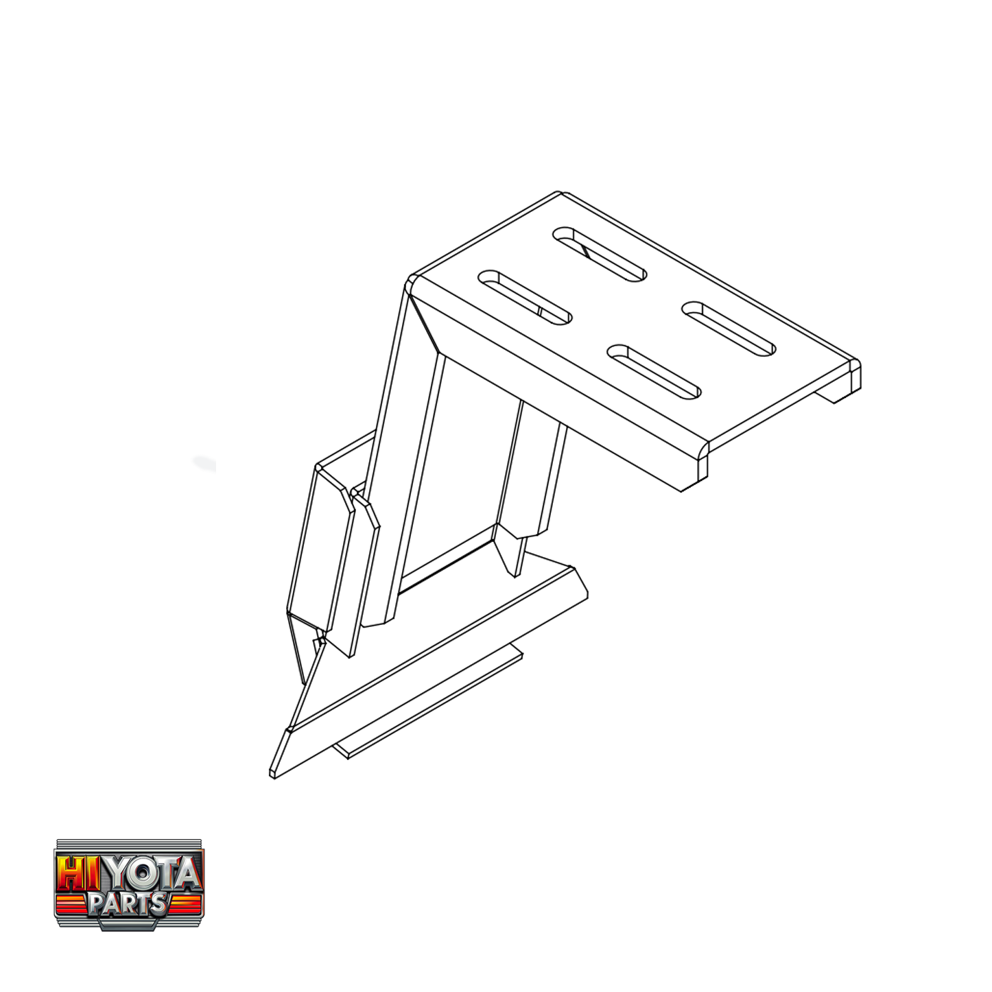 Gutter Mounts Hiace 2004-2018