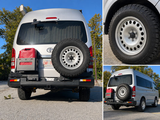 Hiace Specific 6 Bolt Rims - Forged Aluminum 1989-2018