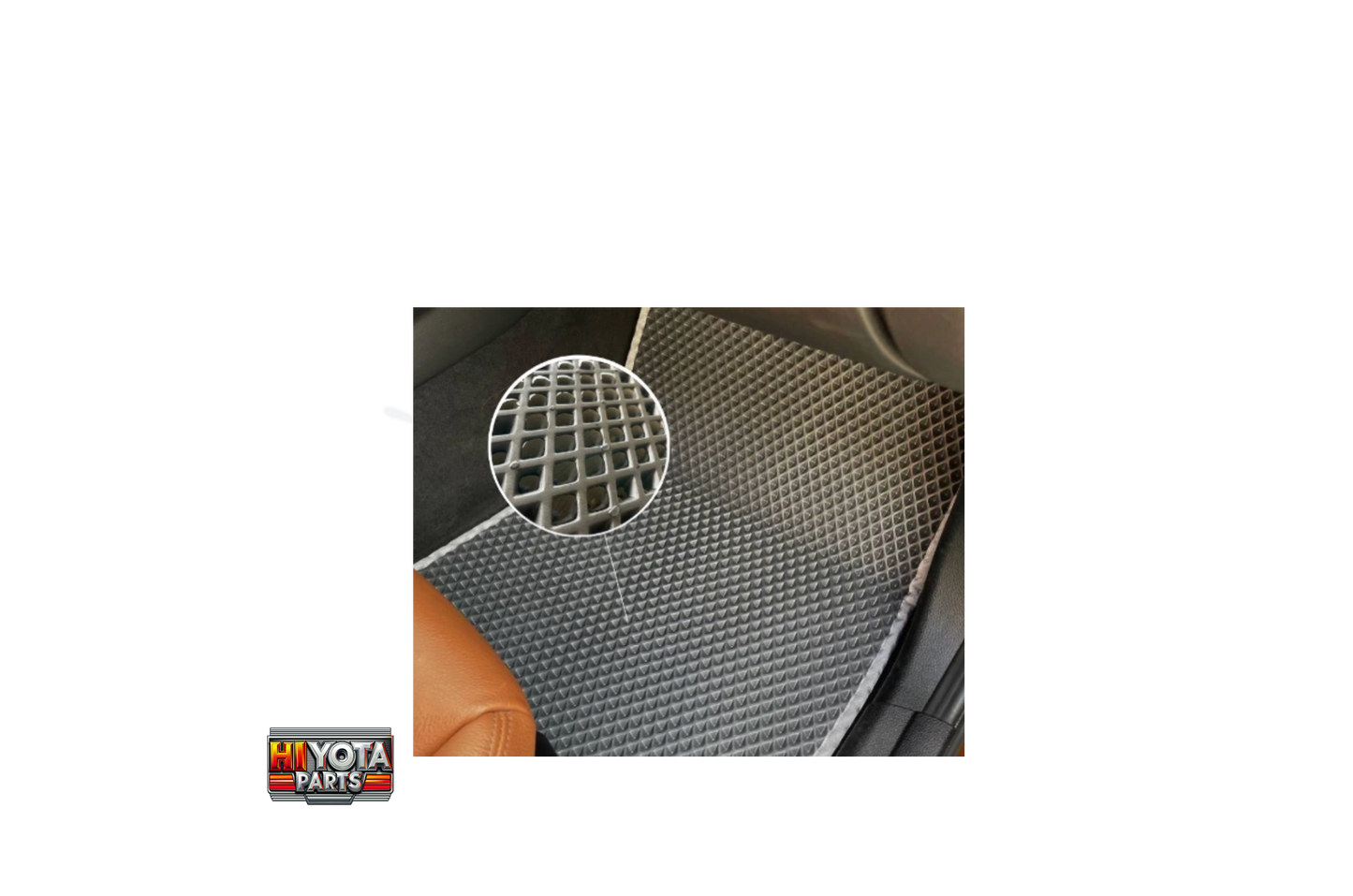 Car Mats Rear only Hiace 1989-2004