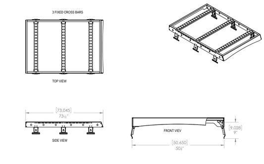 Roof Rack L400 Delica 1994-2006 - All Models