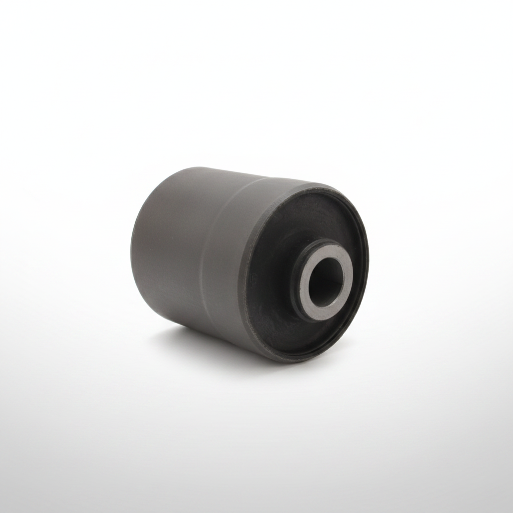 Rear control arm bushing for Mitsubishi vehicles, typically located in the rear suspension system.

