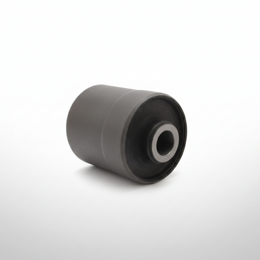 Rear control arm bushing for Mitsubishi vehicles, typically located in the rear suspension system.

