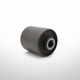 Rear control arm bushing for Mitsubishi vehicles, typically located in the rear suspension system.

