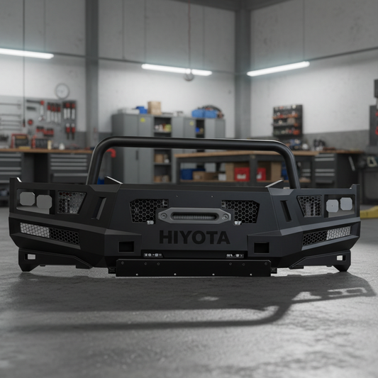 Front Hiace Bumper Steel 1989-2004