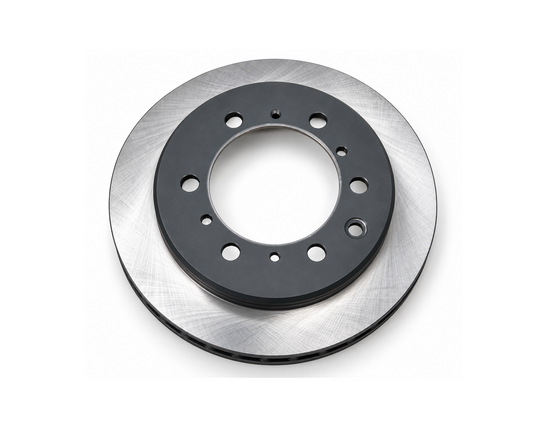 HiYota rear brake disc rotor pair for Toyota Grand HiAce, Granvia, Regius and Touring HiAce. 295 mm, 6-lug cast iron rotors. Available as two rear rotors or a complete package with rear brake pads. 42431-26170.