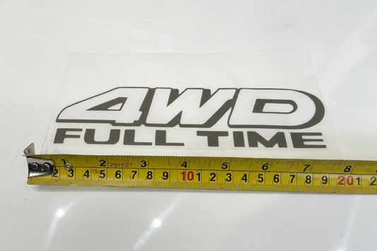Hiace 4WD Sticker OEM Replacement