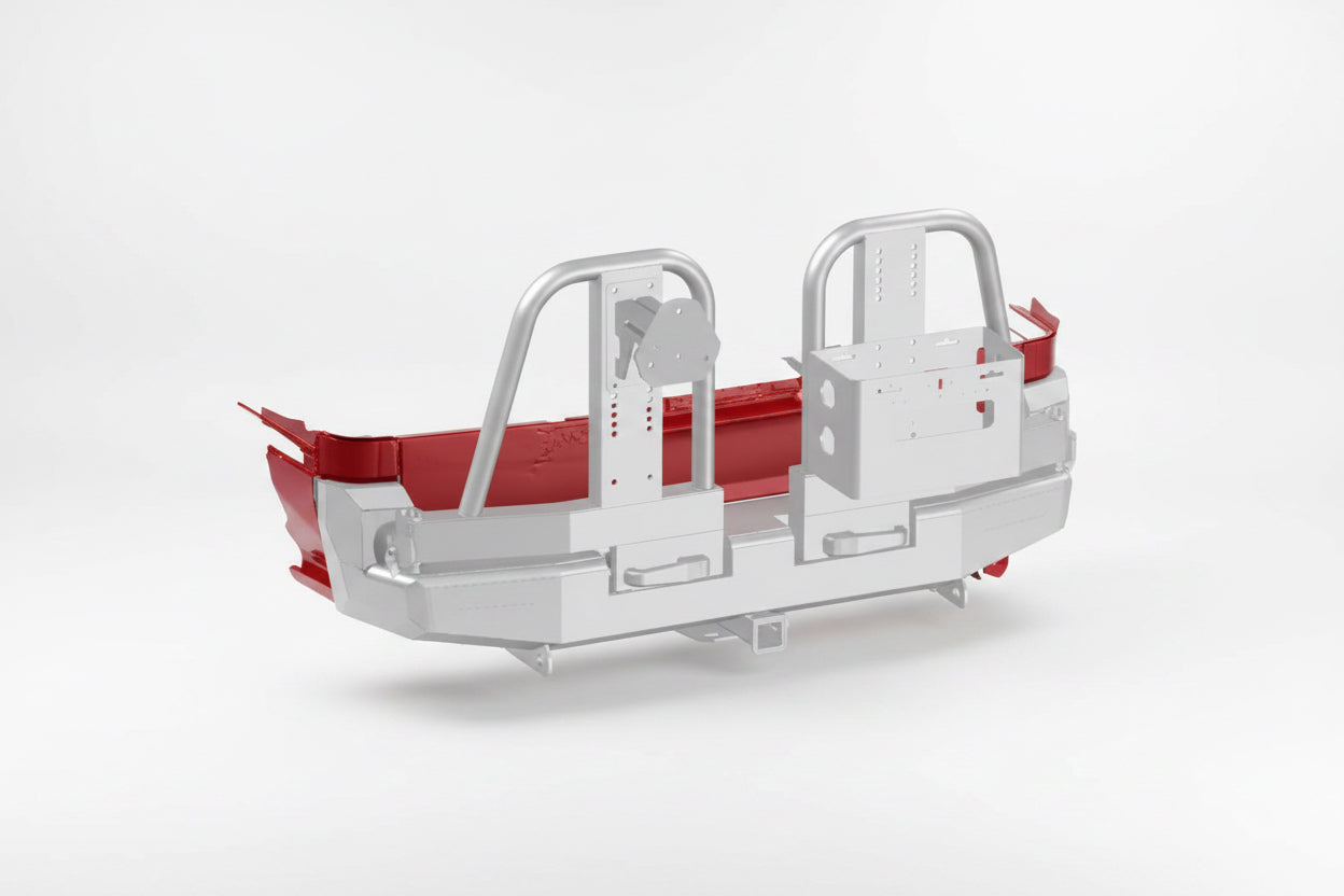 Rear Hiace Bumper Steel 1989-2004