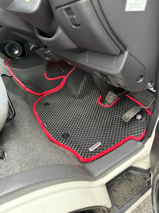Car Mats All Weather Fronts Hiace H200 LWB 2004-2018