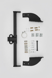 Custom 2-inch receiver hitch for Toyota Hiace H100 KZH and LH vans 1989-2004, made in Canada, USA and Canada shipping