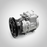 Genuine DENSO OEM AC compressor for Toyota HiAce 1989-2004 1KZ-TE, 3L, 5L diesel engines, Made in Japan, OEM part number 88320-60630, fits HiAce, Hilux, Land Cruiser, Prado, Dyna and ToyoAce.