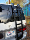 Hiace 1989-2004 Low roof Aluminum ladder RIGHT SIDE Solid Weld