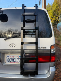 ハイエース 1989-2004 ロールーフ アルミラダー 右側