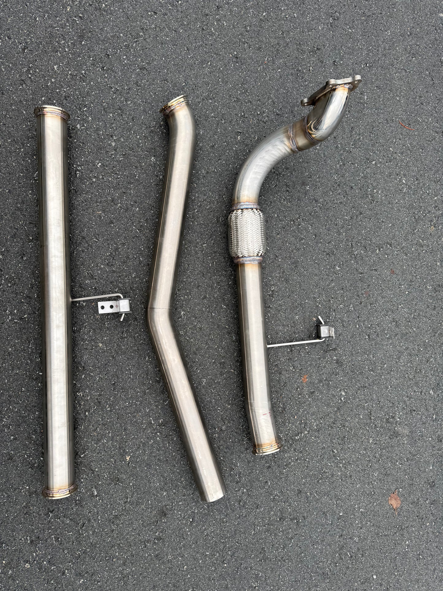 Exhaust 3" Stainless Steel Hiace 1993-2004 KZH FULL EXHAUST