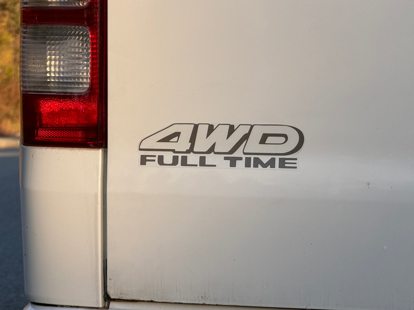 Hiace 4WD Sticker OEM Replacement