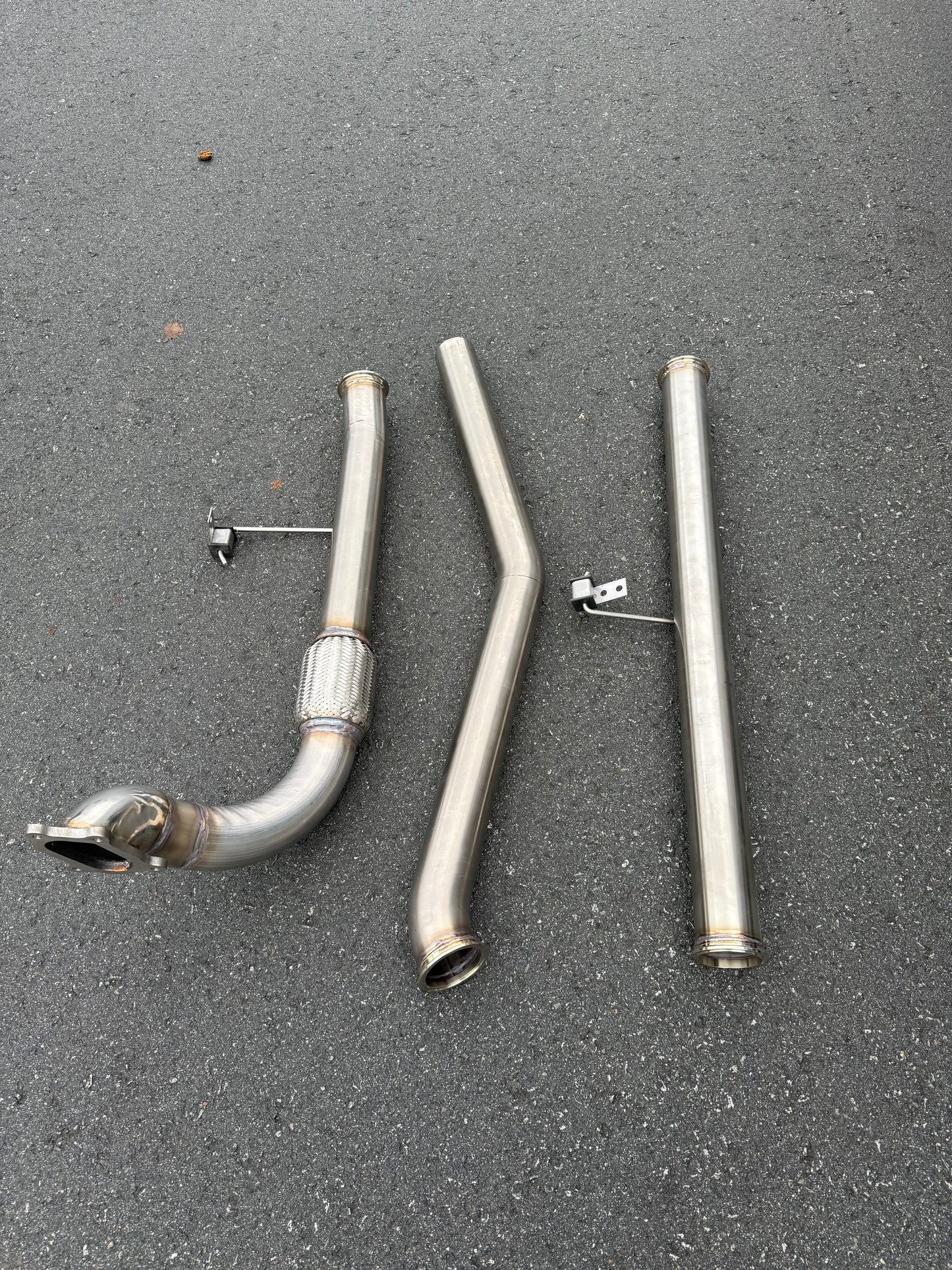 Exhaust 3" Stainless Steel Hiace 1993-2004 KZH FULL EXHAUST