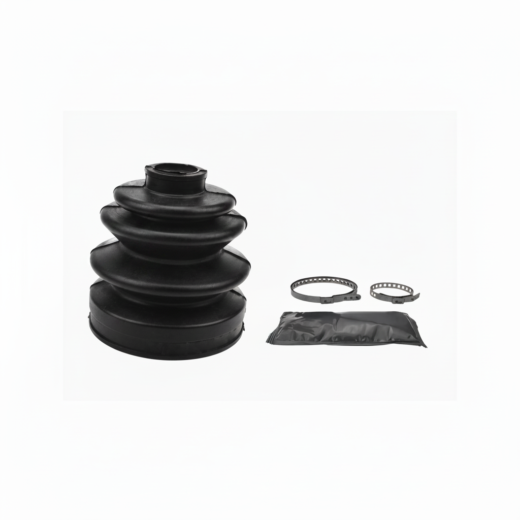 Outer CV boot kit for Mitsubishi Delica L400 1994–2006, fits left or right outer CV axle, OEM replacement MB886676, includes boot, grease, and clamps.