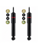 Pair of KYB front shock absorbers for Mitsubishi Delica L400 1994–2006 with mounting hardware
