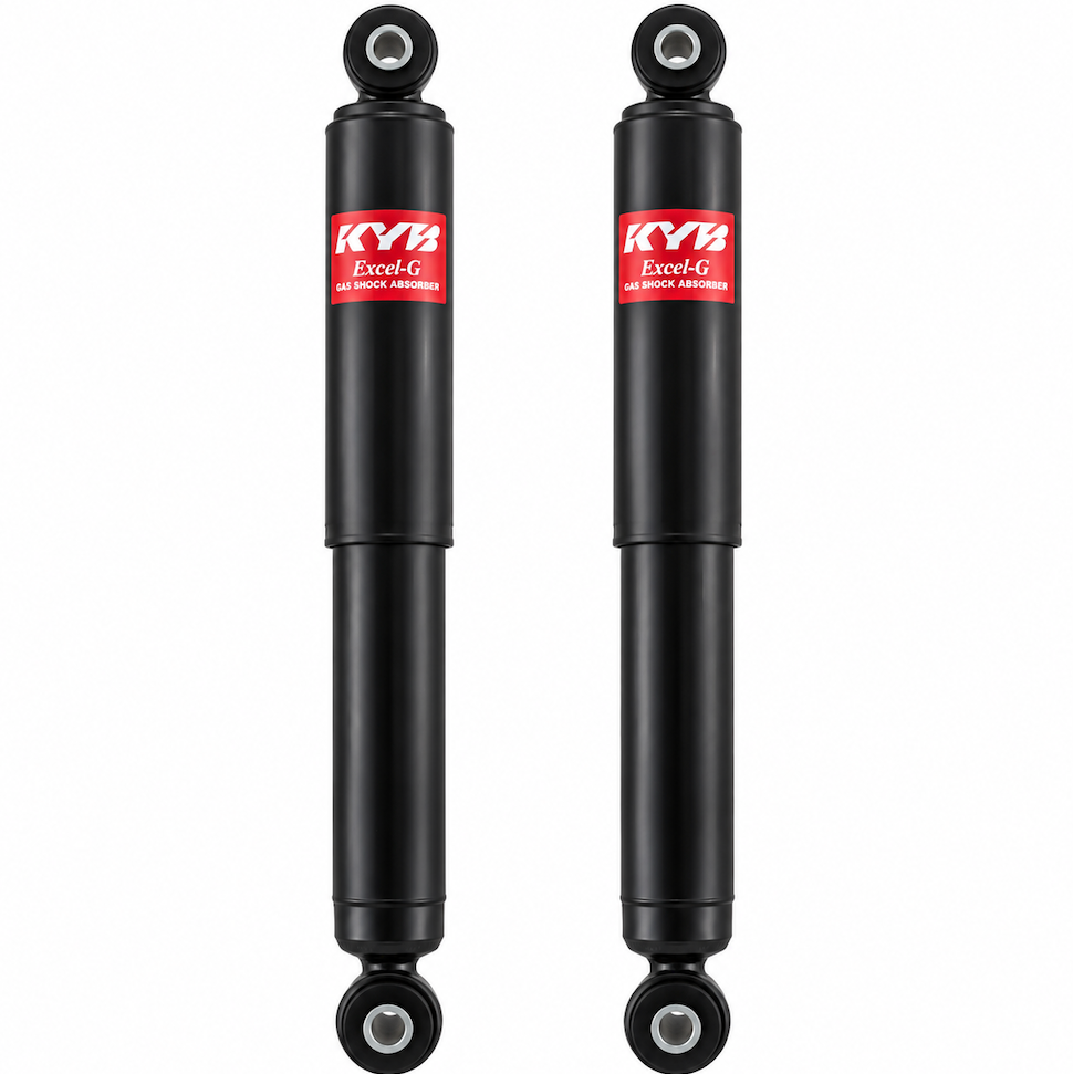 Pair of KYB rear shock absorbers for Mitsubishi Delica L400 1994–2006 NON-ECS