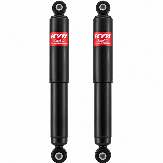 Pair of KYB rear shock absorbers for Mitsubishi Delica L400 1994–2006 NON-ECS