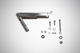 100% stainless steel sliding door extension for Mitsubishi Delica L400 1994–2006, Made in Canada, designed to provide extra door clearance for oversized fender flares and camper conversions.