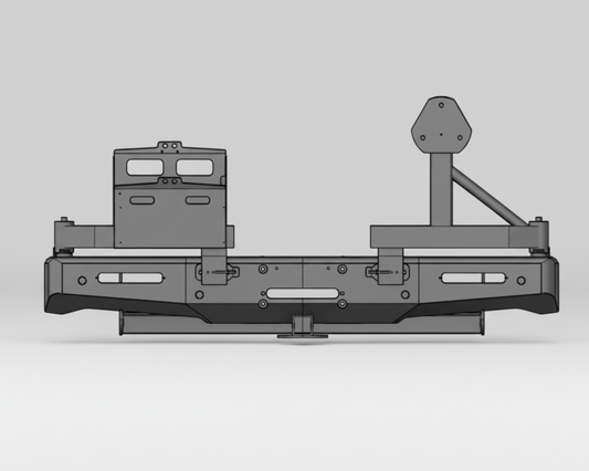 Rear Hiace Bumper Steel 1989-2004