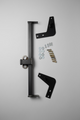 Custom 2-inch receiver hitch for Toyota Regius and Grand Hiace vans, heavy-duty direct-fit design made in Canada