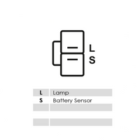 Alternator Delica L300 Gas