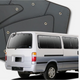 Window covers - FULL CAR Hiace H100 1989-2004
