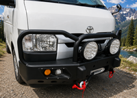 Hiace Front Bumper Steel 2004-2019