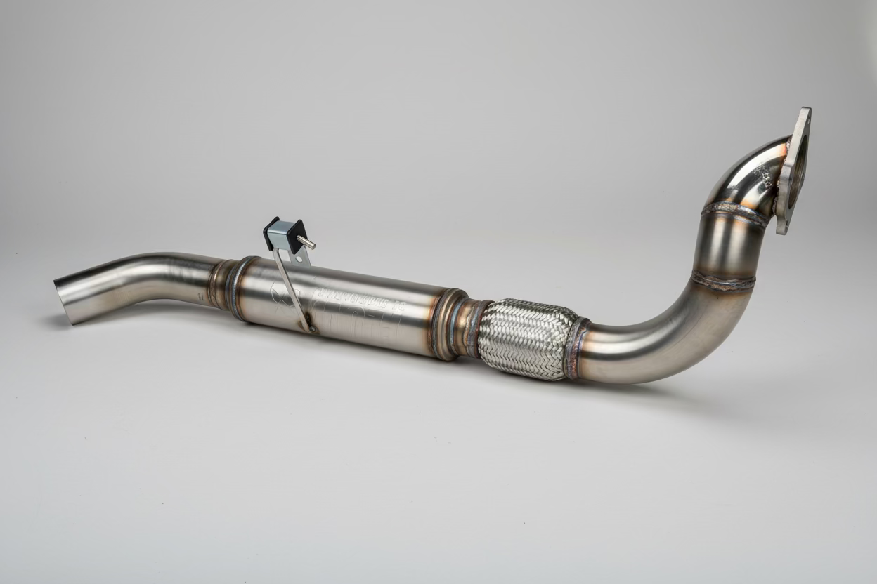 排気 3" ステンレススチール ハイエース 1994-2004 KZH サイドダンプ