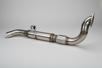 排気 3" ステンレススチール ハイエース 1994-2004 KZH サイドダンプ