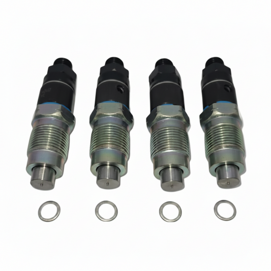 Genuine OEM DENSO fuel injector Toyota 2L 3L diesel Made in Japan OEM 23600-59105 fits Toyota HiAce 1989-2004 Hilux 4Runner Dyna ToyoAce Regius Ace Land Cruiser Prado complete diesel injector assembly OEM replacement
