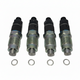Genuine OEM DENSO fuel injector Toyota 2L 3L diesel Made in Japan OEM 23600-59105 fits Toyota HiAce 1989-2004 Hilux 4Runner Dyna ToyoAce Regius Ace Land Cruiser Prado complete diesel injector assembly OEM replacement