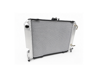 Toyota HiAce 1KZ-TE diesel all-aluminum radiator for select 1993–2004 models, HiYota Parts heavy-duty replacement radiator with welded aluminum tanks, integrated fittings and high-efficiency cooling core.