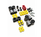 Toyota HiAce H100 KZH 4WD complete suspension bushing kit with front and rear sway bar bushings, shock bushings, rear control arm bushings and track bar Panhard bushings for KZH106, KZH116, KZH126 and KZH138 models.