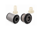 Two upper front control arm bushings with nylon sleeves for Mitsubishi Delica L400 1994–2006, OEM+ quality replacement suspension bushing kit.