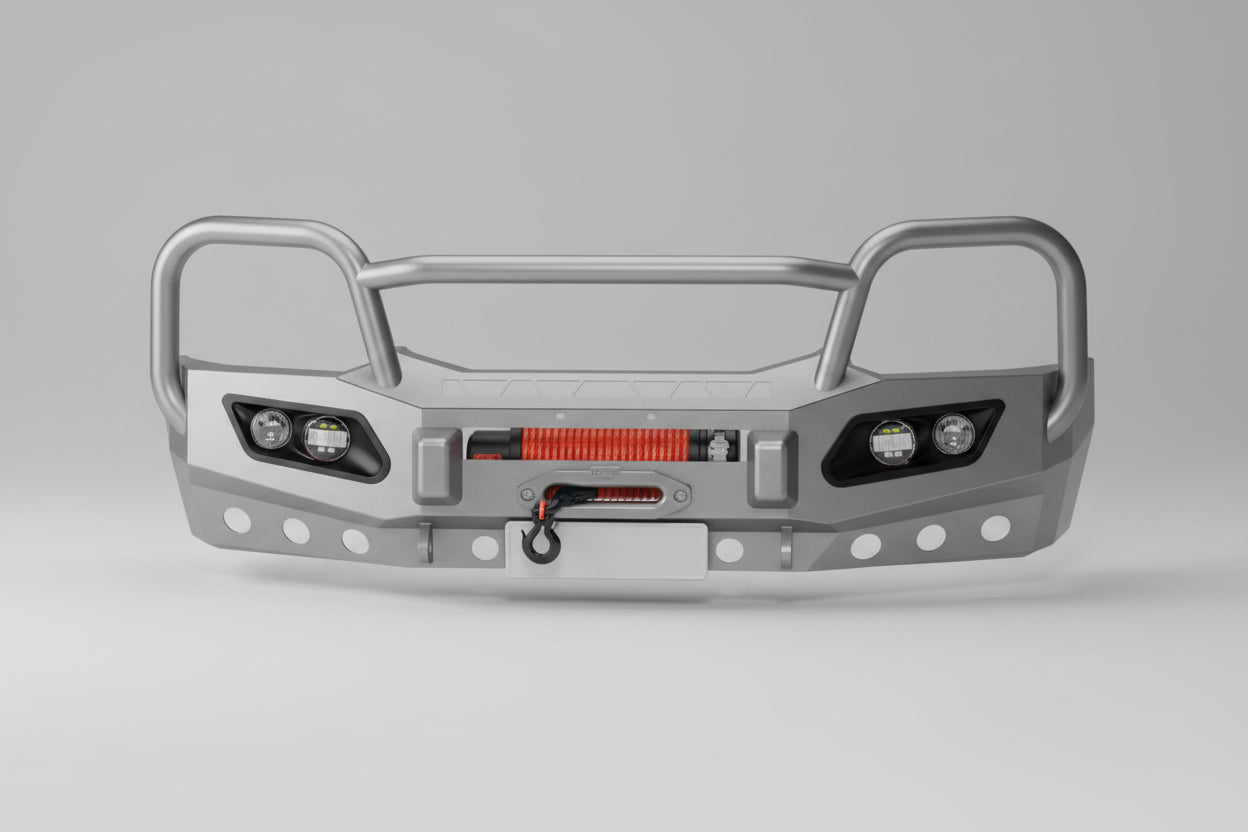 Front Hiace KZH Bumper Steel 1989-2004