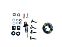 Toyota HiAce KZH starter rebuild kit with genuine starter brush holder assembly, brushes, bearings, seals, and rebuild components for OEM starter motor repair.