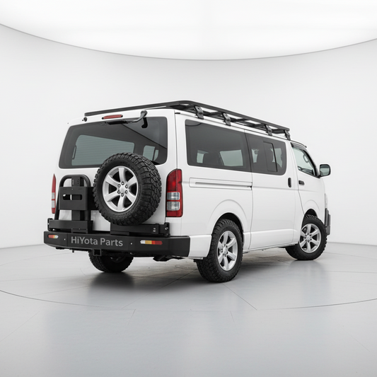 Rear Hiace Bumper Steel 2004-2019