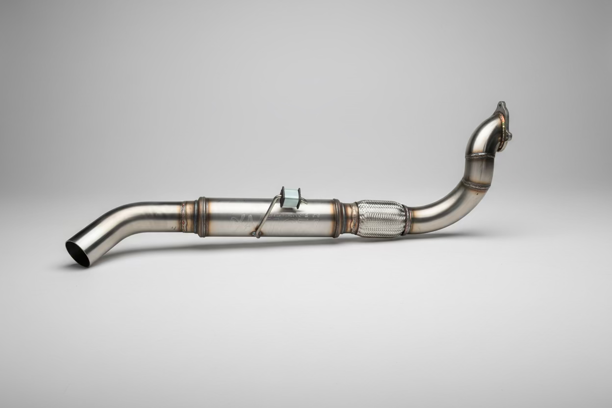 排気 3" ステンレススチール ハイエース 1994-2004 KZH サイドダンプ