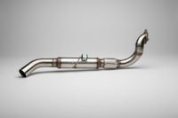 排気 3" ステンレススチール ハイエース 1994-2004 KZH サイドダンプ