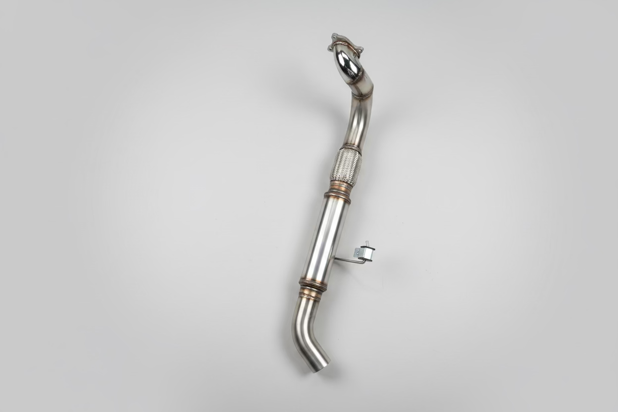 排気 3" ステンレススチール ハイエース 1994-2004 KZH サイドダンプ